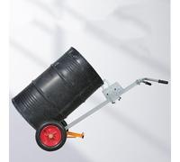 Diable ergonomique avec roues Capacité de 450 kg Parfait pour les stations-service usines et garages - Chariot de transport robuste pour un déplacement facile