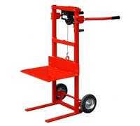Outifrance Diable gerbeur pliant – 150 kg, plateforme 550×360 mm, fourche télescopique 320/450 mm