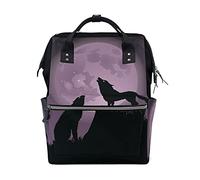 Diable Loup Cool Sac à Langer Sac à Dos Grande Capacité Multifonction Sac à Couches pour Voyage Maman Femme Papa