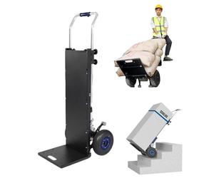 Diable monte-escalier électrique pliable de 1200 W avec poignée télescopique, capacité de charge maximale de 250 kg, pour le déplacement de charges lourdes dans les escaliers(A 551lbs)