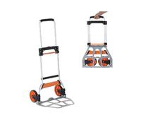 Diable Pliable de 275 LB, Chariot portatif avec poignée télescopique et Corde Fixation for Le déménagement l'entrepôt pour Entrepôt, Jardin, Maison, Déménagements