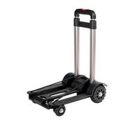 Diable Pliable en Alliage d'aluminium, Chariot à Main, Bagage de déménagement Portable pour Entrepôt, Jardin, Maison, Déménagements
