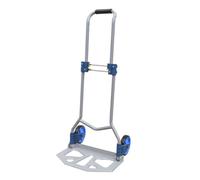 Diable Pliable en Aluminium, supporte jusqu'à 70 kg, avec Hauteur réglable pour faciliter Le Transport des Charges.