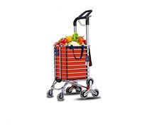 Diable pliable et portable pour escalade, chariot de courses et usage domestique, chariot de remorque robuste pour un transport et un déplacement faciles