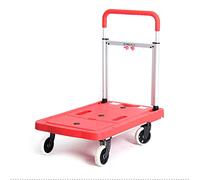 Diable pliable robuste - Capacité de charge de 150 kg - Chariot utilitaire avec accoudoir réglable pour bagages, voyage, shopping, bureau et déménagement - Design portable et robuste