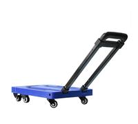 Diable pliable robuste - Chariot portable pour le camping et la maison - Peu encombrant - Léger - Rangement facile - Design robuste pour plus de commodité