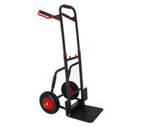 Diable pliant roues increvables - 250kg - Acier renforcé - Poignées ergonomiques - Plateau rabattable - Manutention déménagement