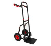 Diable pliant roues increvables - 250kg - Acier renforcé - Poignées ergonomiques - Plateau rabattable - Manutention déménagement