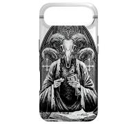 Diable Satanique avec Crâne Occulte 666 Goat Pentagram Coque pour iPhone Air
