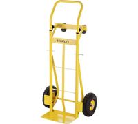 Stanley, Diable de transport robuste 200 kg, châssis en acier, roues de 260 mm, design compact, plate-forme spacieuse, idéal pour déménagements et livraisons