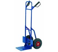Velleman Diable QT102 – Acier bleu, poignées de sécurité, charge max. 150 kg