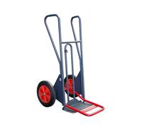 Diable tout terrain basculement assisté bavette mixte roues CC Ø 400 mm 350 kg - FIMM -