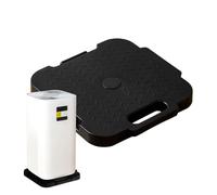 Diables Plats à roulettes,Diable De Déménagement 4 Roues Portable | Chariot Silencieux Rotatif pour Parquet avec Manœuvrabilité Fluide pour Bureau Maison Salon