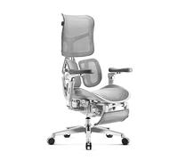 Diablo Brave V-Kinetic Fauteuil de Bureau Ergonomique Repose-Pieds Gris