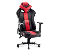 Diablo Chaise de Gaming en Tissu X-Player 2.0 - Assise Large - Chaise de Jeu avec accoudoirs 3D - Coussin Lombaire - Fonction Bascule - Chaise de Bureau 160 kg - Chaise de Jeu Ergonomique - King (XL)