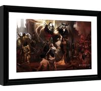 DIABLO IV Impression d'art avec cadre : Nephalems (30 x 40 cm)