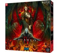 Good Loot – Puzzle 1000 pièces – Diablo IV Lilith – Effet écran – 27" x 19" – 12+