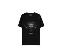 Diablo IV - Queen of The Damned T-shirt à manches courtes pour homme et garçon, Noir , XXL