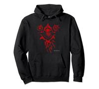 Diablo IV Sorcerer Sigil Distressed Red Armor Sweat à Capuche