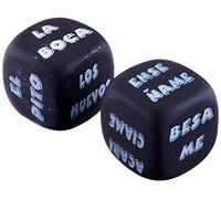 Diablo Picante Juego 2 Dados Bésame, Taille S - 100 g