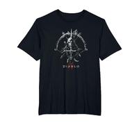 Diablo VI Masked Rogue Icon Bow & Sword T-Shirt, Homme Grandes Tailles, Noir, 4X Tall