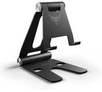 Diablo X-Dock - Support Téléphone et Tablette en Aluminium Jusqu'à 8'' - Réglable et Pliable - Stabilité, Confort Incomparables