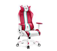 Diablo X-One 2.0 Chaise De Gaming Gamer Fauteuil Siege De Bureau Accoudoirs Réglables Design Ergonomique Cou/Coussin Lombaire Candy Rose Normal (L)