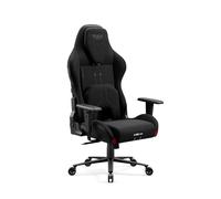 Diablo X.One Prime Chaise Gaming Ergonomique, Fauteuil Gamer | Siège gaming PC tissu respirant, CoolComfort, appui-tête magnétique mémoire de forme, lombaires, accoudoirs réglables, 140 kg