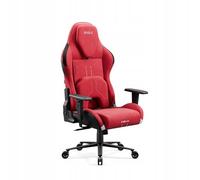 Diablo X.One Prime Chaise Gaming Fauteuil de Gamer Siege PC Oreiller magnétique Siège rafraîchissant Tissu de Haute qualité Accoudoirs réglables en Hauteur Supporte jusqu'à 140 kg Bloody Mary