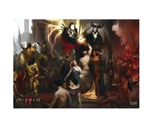 Diabo IV - Puzzle Birth of Nephalem (1000 pièces) Multicolore
