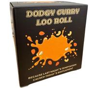 Diabolical DP0904 Rouleau de papier toilette Dodgy Curry Loo - Cadeaux amusants de Père Noël secret pour lui de moins de 4,5 kg, cadeaux d'anniversaire rigolos pour homme, cadeaux fantaisie pour la