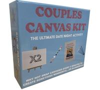 Diabolical DP1414 Kit de toile pour couples - Le jeu ultime de rendez-vous, cadeaux de Noël pour couples, cadeaux d'anniversaire pour couple, cadeaux d'anniversaire de 1 an pour petit ami, jeux pour 2