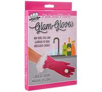 Diabolical Gifts DP0985 Gants de vaisselle Rose glamour nacré Secret Santa Gift People Taille unique