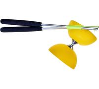 Diabolo Acrobat Avec Bâtons En Aluminium - Jaune