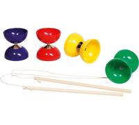 Diabolo avec baguettes et ficelle