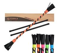 Diabolo Freizeitsport Flowerstick Basic Bâton de fleurs réactif aux UV avec 2 baguettes en fibre de verre, attire tous les regards lors des festivals, idéal pour les débutants