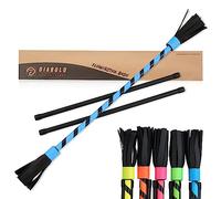 Diabolo Freizeitsport Flowerstick Basic Bâton de fleurs réactif aux UV avec deux baguettes en fibre de verre, attire tous les regards lors des festivals, pour les débutants