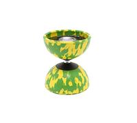 Diabolo - Mister Babache - arlequin Medium (Vendu sans Baguettes) Jaune/Vert
