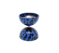 Mister Babache Diabolo arlequin Medium (Vendu sans Baguettes) Noir/Bleu