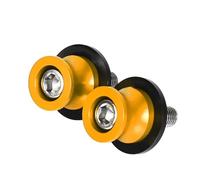 Diabolos Béquille de Stand Diabolo Moto pour Duke 125 200 250 Caches De Protection De Bras Oscillant Vis De Béquille Et Protections De Bras Oscillant M10 pour Moto(Or)