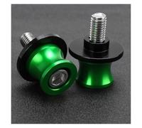 Diabolos Béquille de Stand Diabolo Moto pour Honda pour AFRICATWIN CRF1000L AFR 2015-2019 Vis De Béquille Et Patins De Bras Oscillant M8(Vert,B)
