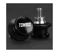 Diabolos Béquille de Stand Diabolo Moto pour Yamaha TDM 900 TDM900 2004-2014 Pieds De Béquille Arrière Et Vis De Fixation pour Bras Oscillant 6 Mm(Le Noir)
