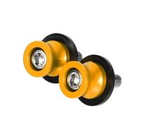 Diabolos Bras Oscillant Diabolos Moto Pour DUKE 390 690 790 890 990 Cache-vis De Béquille Et Patins De Bras Oscillant M10 Pour Moto(Or)