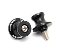 Diabolos de béquille pour moto Pour Tracer7 Tracer9 Tracer 900 700 7 9 Gt Universal Swingarm Spools Slider Screws Stand 6MM Accessoires Pour Motos(Tracer Black)
