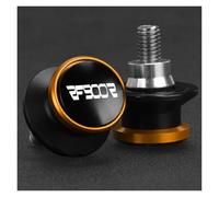 Diabolos Moto Vis de Béquille Arrière pour Suzuki RF 900R RF900R 1994-1999 Pieds De Biellette De Bras Oscillant 8 Mm avec Vis De Béquille(Orange)