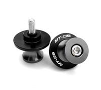 Diabolos Supports Béquille d'atelier Pour Yamaha MT-09 2013-2023 | M6 Vis De Fixation Pour Béquille Arrière De Bras Oscillant En Alliage D'aluminium(Grey)