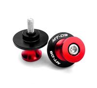 Diabolos Supports Béquille d'atelier Pour Yamaha MT-09 2013-2023 | M6 Vis De Fixation Pour Béquille Arrière De Bras Oscillant En Alliage D'aluminium(rouge)
