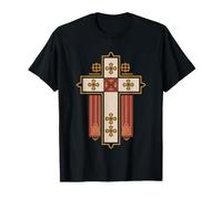 Diacre Serviteur Ordonne Blason De Vintage Eglise Retro T-Shirt