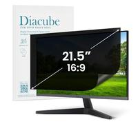 DIACUBE 21.5" Computer Privacy Screen Filter for 16:9 Aspect Ratio Widescreen Desktop PC LED Monitor - Compatible with Curved Monitors - Eye Protection | Anti-UV | Anti-reflets, Anti Spy Screen
