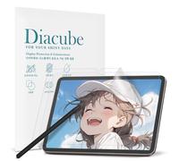 DIACUBE Paperfeel Lot de 2 films protecteurs d'écran pour Samsung Galaxy Tab S10 FE / Tab S9 FE 10,9", film PET mat anti-reflet pour dessiner et écrire comme sur du papier, haute sensibilité tactile